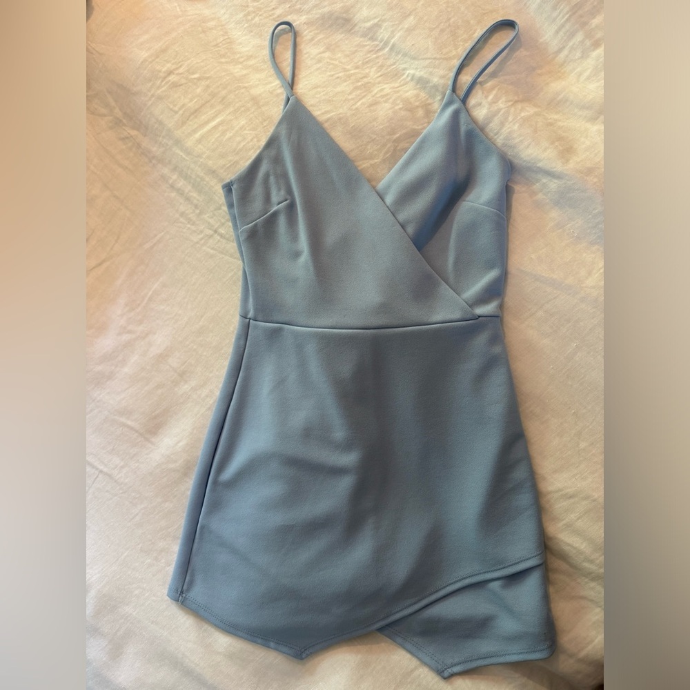 Light blue romper size small from American threads